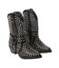 Bottes mi-mollet mackenzie western femme noir Faith