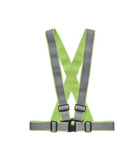Allvisible+ Reflective Adjustable Body Belt Neon Green MidOcean