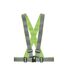 Allvisible+ Reflective Adjustable Body Belt Neon Green MidOcean-1