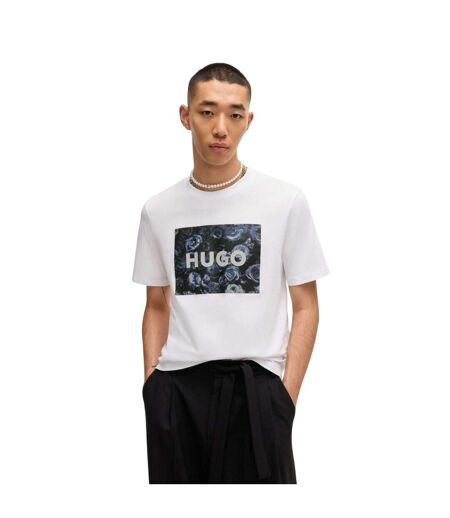 T-shirt Dulive Homme Blanc Hugo