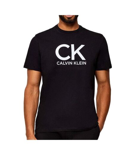 T-Shirt noir homme calvin klein jeans lv04rd819g