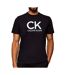 T-Shirt noir homme calvin klein jeans lv04rd819g-1