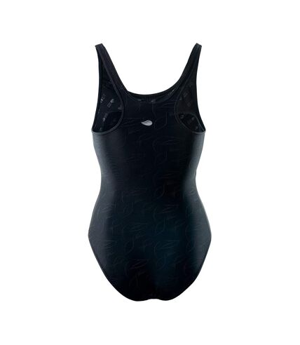 Aquawave Womens/Ladies Seaweed One Piece Bathing Suit (Black/Gold)