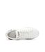 Baskets blanches/argent femme guess elbina-4