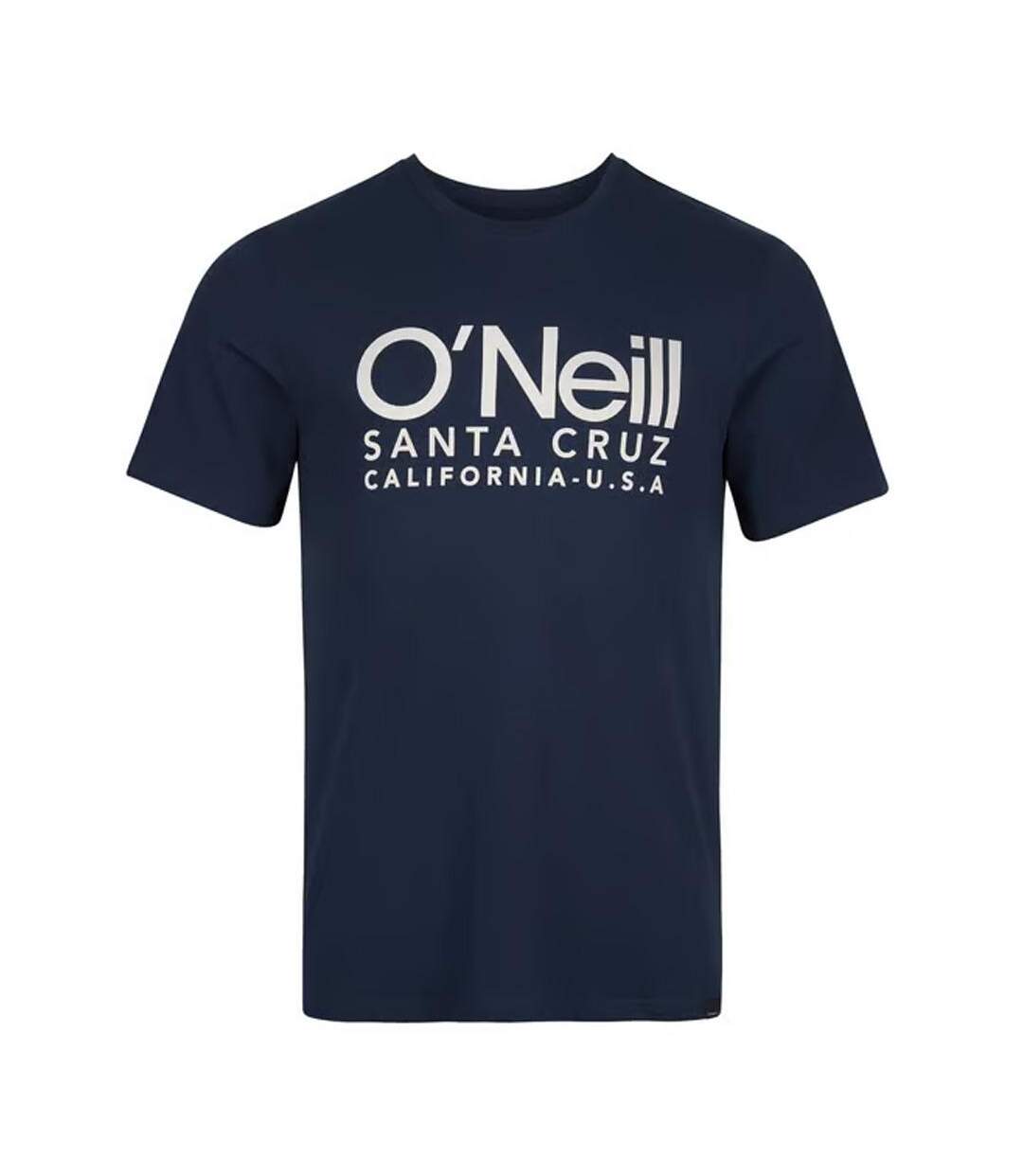 T-Shirt marine/blanche homme o'neill cali-1