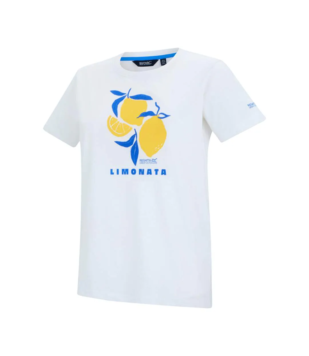 Womens/ladies Filandra Vx Limonata Lemon T-shirt White Regatta-4