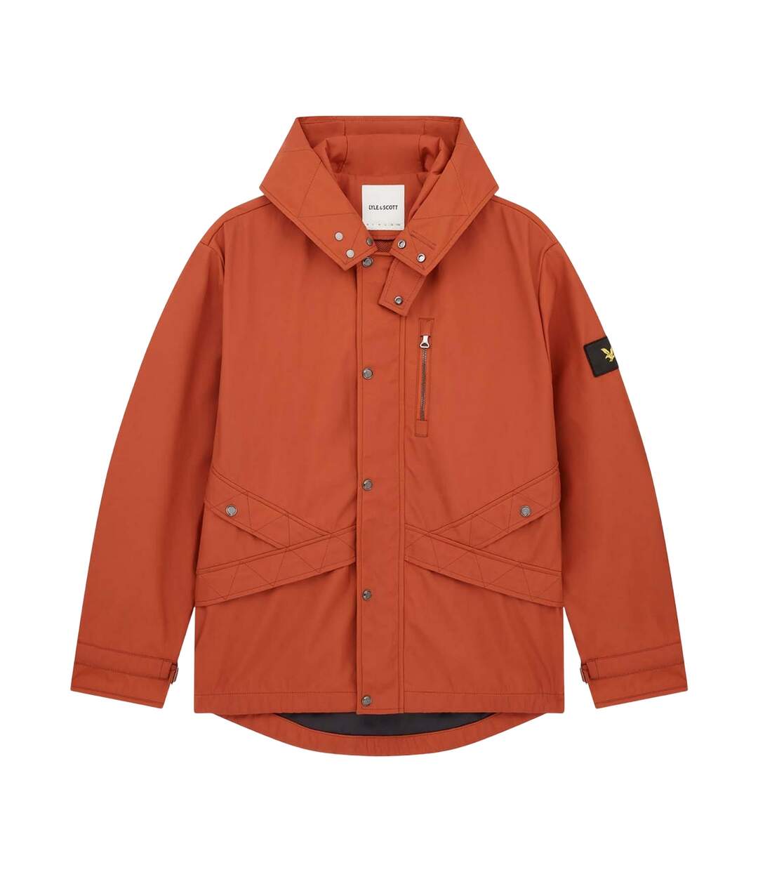 Veste À Capuche Homme Orange Lyle & Scott-2