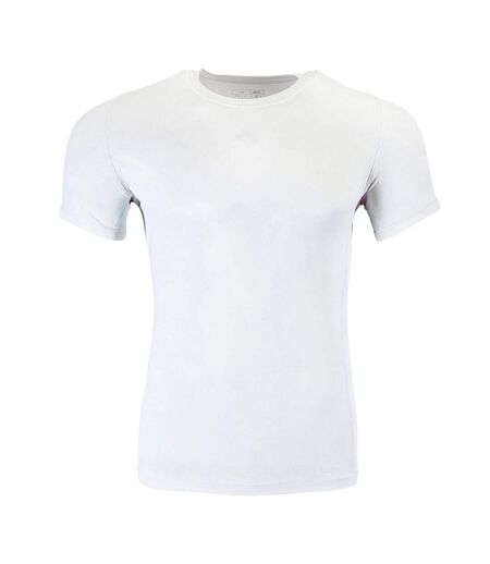 T-shirt Manches Courtes Techfit Homme Blanc Adidas