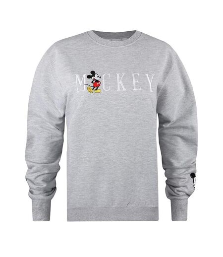 Sweat gris femme disney mickey multi title