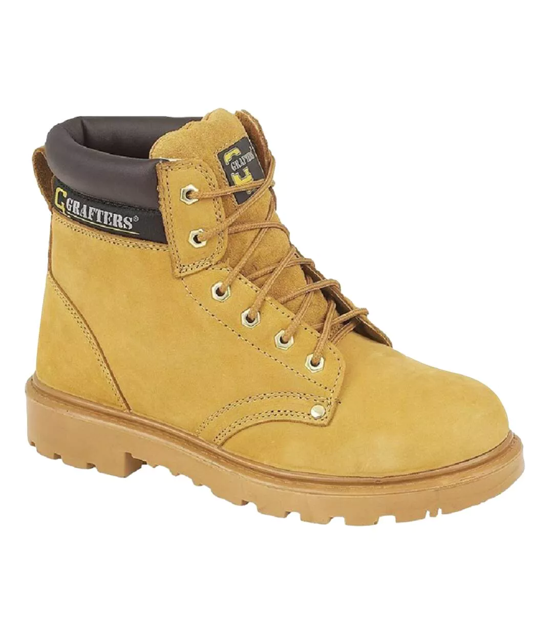 Chaussures Montantes De Sécurité Homme Miel Grafters-1