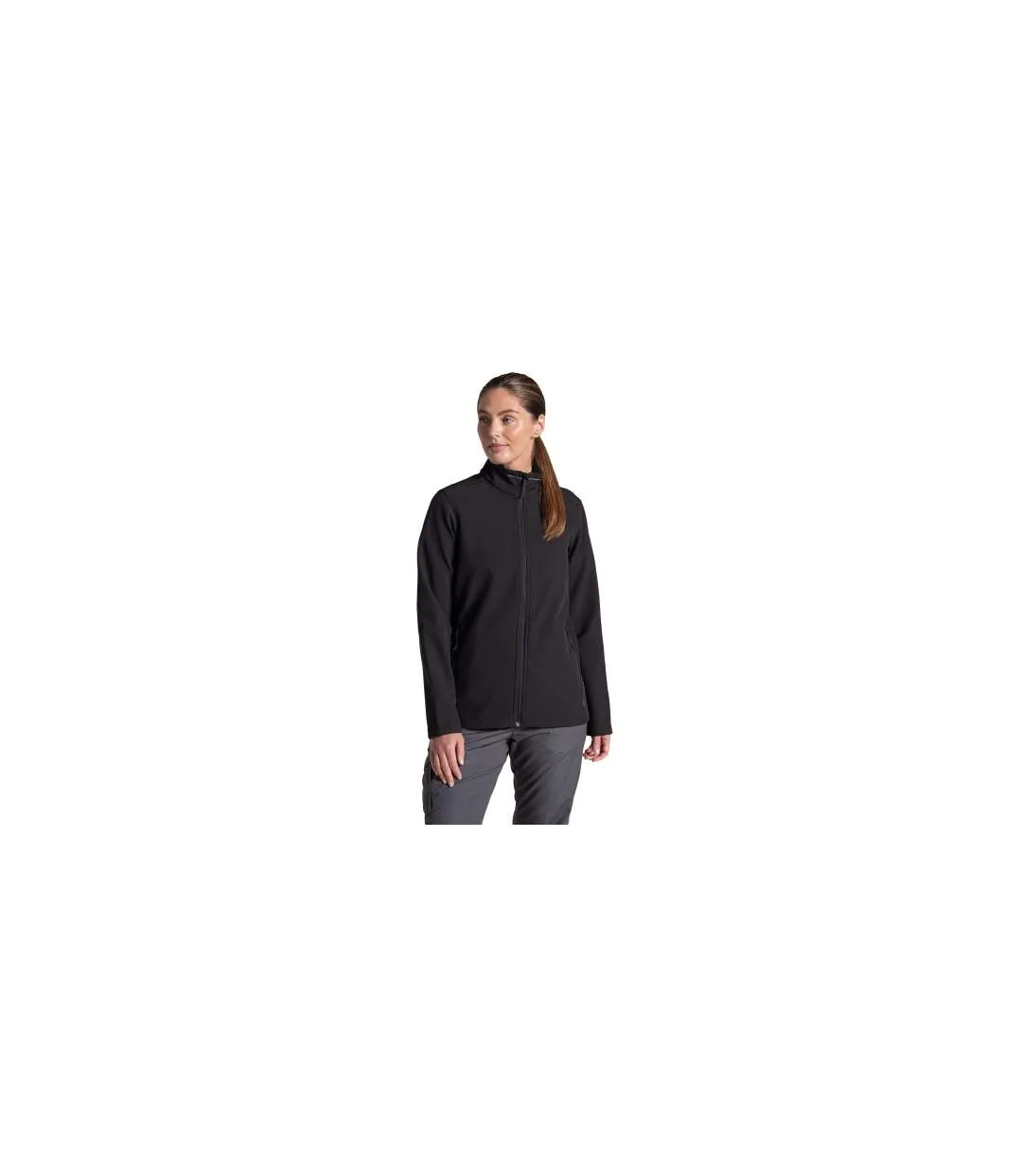 Veste Softshell Expert Basecamp Femme Noir Craghoppers-1