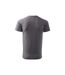 Mens Basic T-shirt Dark Grey Adler-4