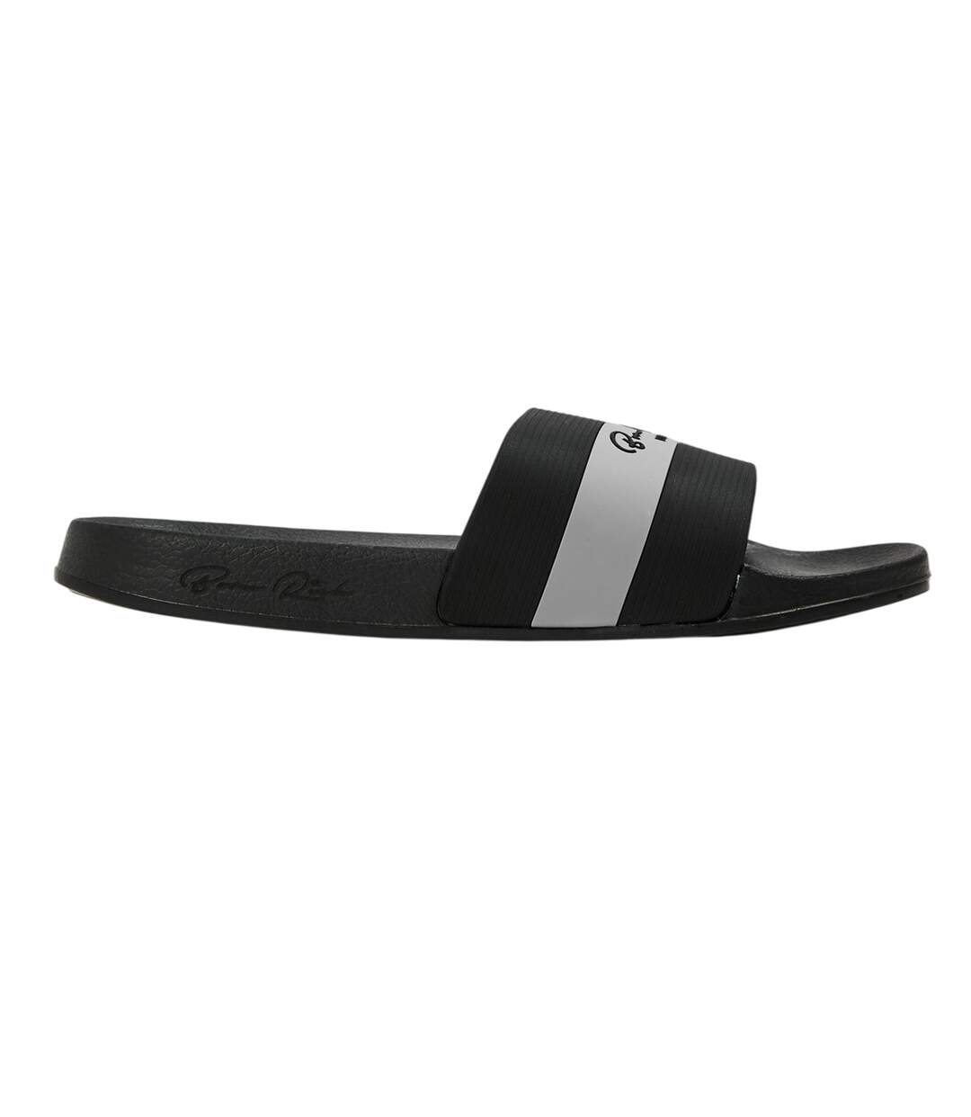 Mens Aurelio Sliders Black Born Rich-1