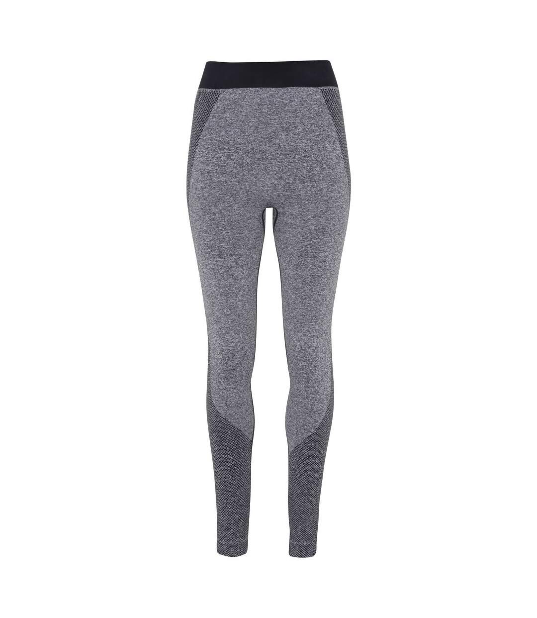 Legging pour femme multi-sports coupe 3D sans coutures - TR212 - gris foncé