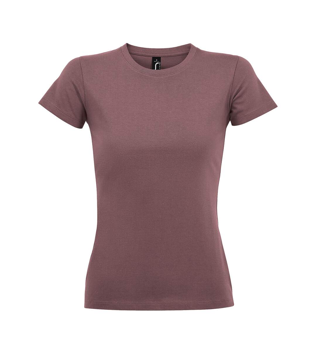 T-shirt imperial femme vieux rose SOLS-3