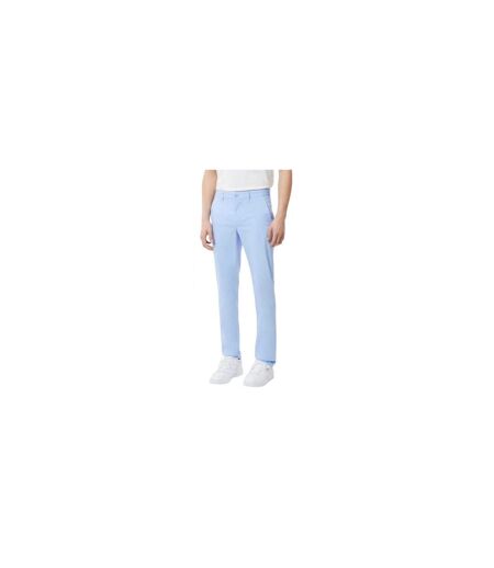 Mens Stretch Slim Trousers Blue Lacoste