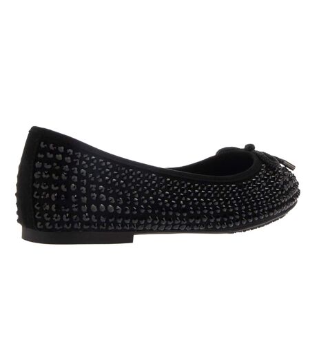 Ballerines hale femme noir Dune London