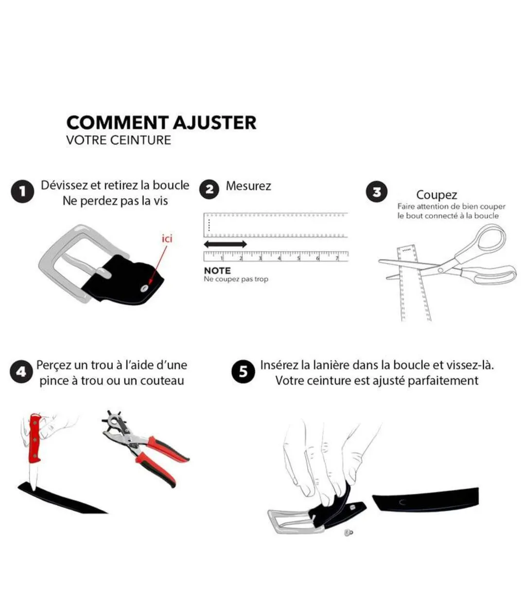 Ceinture PVC Marron - Homme - élégance Polyvalente pour un Style Chic et Sophistiqué-2
