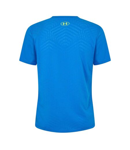 T-shirt Challenger Pro Homme Bleu Jaune Under Armour
