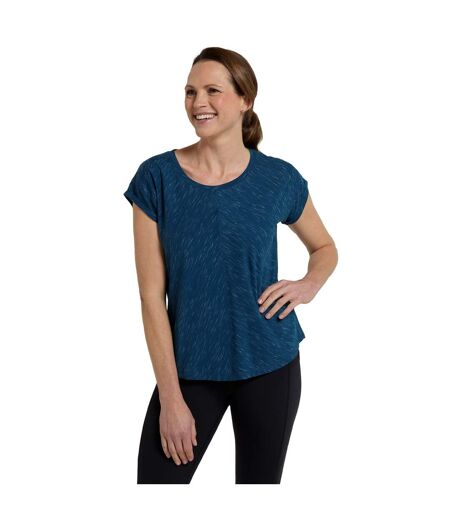 T-shirt Retreat Femme Bleu Sarcelle Foncé Mountain Warehouse