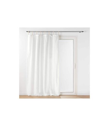 Rideau Voilage à Passants Belani 140x240cm Blanc