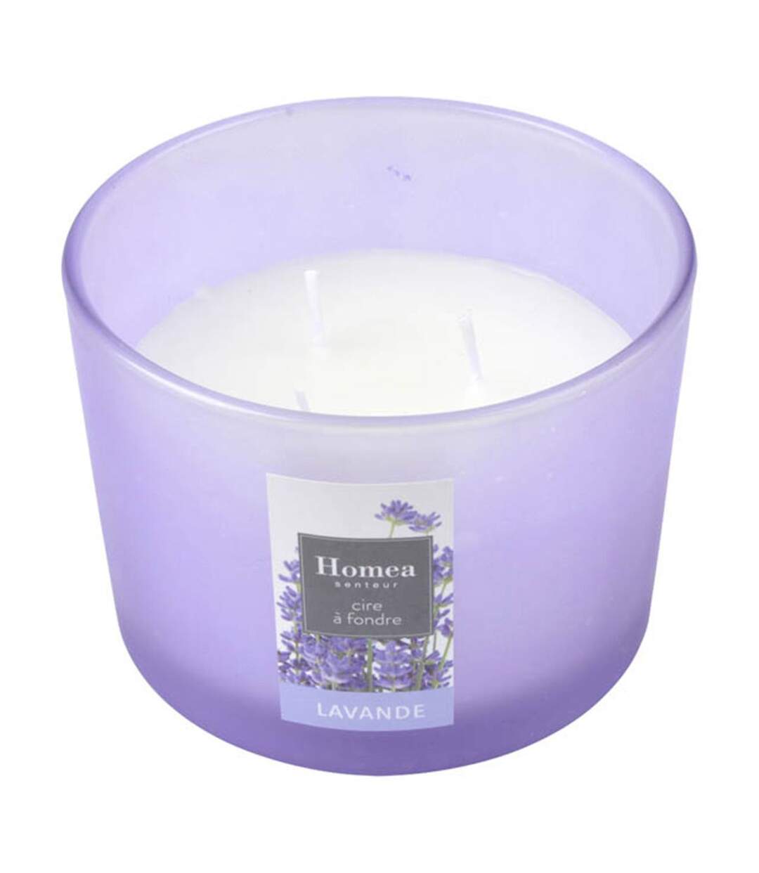 Bougie Verrine Parfumée Essentiel II 11cm Lavande-1