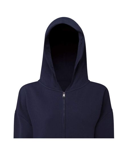 Veste À Capuche Femme Bleu Marine TriDri