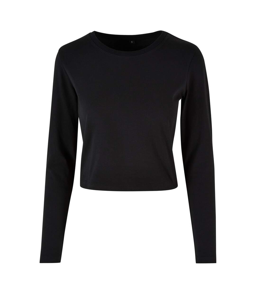 Haut Court Femme Noir Build Your Brand-1