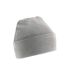 Soft feel knitted winter hat ash grey Beechfield