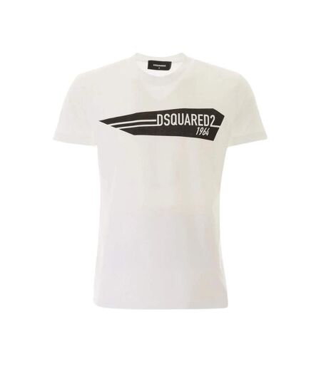 Unisex Adult Logo T-shirt White DSquared2