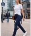 Jean Femme Tissu Stretch Audrey1 Coupe Droite Ajustée (Mayflower)-1