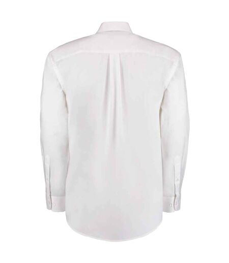 Chemise Manches Longues Premium Homme Blanc Kustom Kit