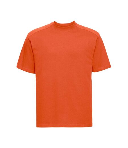 T-shirt Travail Homme Orange Russell