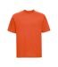 T-shirt Travail Homme Orange Russell-1