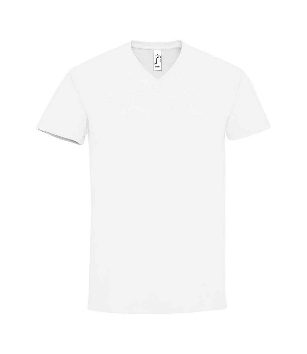 T-shirt imperial homme blanc SOLS-1