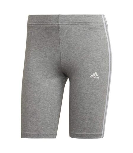 Cuissard De Cyclisme Style 3 Rayures Essentials Femme Gris Argenté Adidas