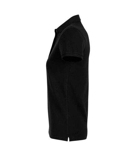 NEOBLU Womens/Ladies Owen Piqué Polo Shirt (Deep Black) - UTPC6143