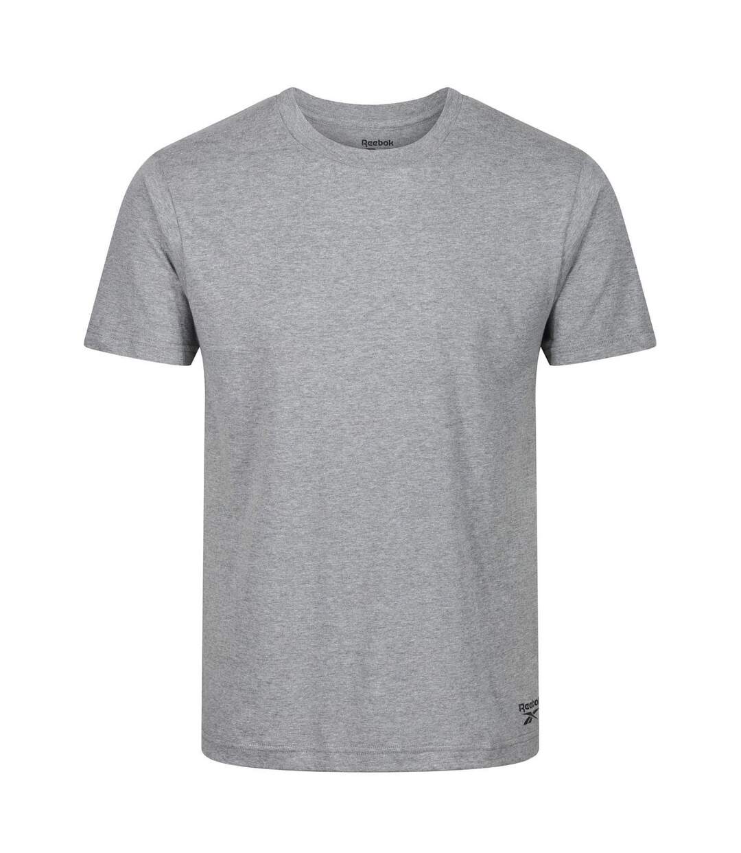 Lot De 3  T-shirts Santo Homme Noir Blanc Gris Reebok-3