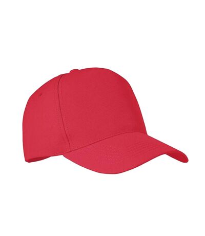 Senga Rpet 5 Panel Baseball Cap Red MidOcean