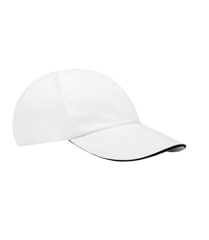 Elevate NXT Morion Recycled 6 Panel Cool Baseball Cap (White) - UTPF3745
