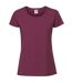 Fruit Of The Loom Womens/Ladies Ringspun Premium T-Shirt (Oxblood) - UTBC3945