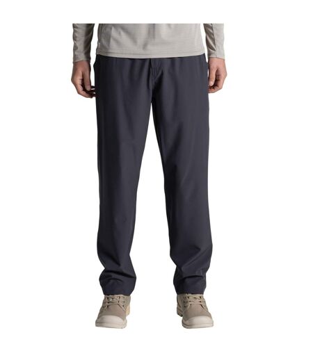 Pantalon Uni À Taille Haute Élastiquée Socco Homme Anthracite Craghoppers