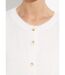 Gilet col rond en maille avec laine-5