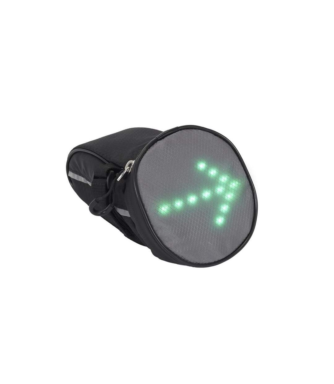 Clignotant LED & Télécommande Vélo 25cm Noir-4