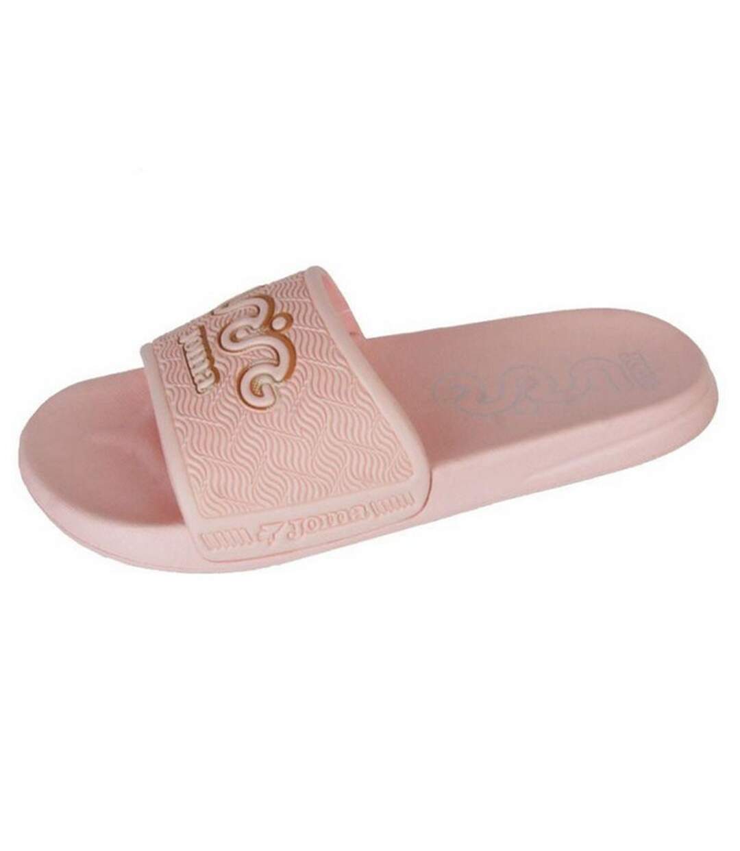 Claquettes Style Logo S.land Femme Rose Clair Joma-2