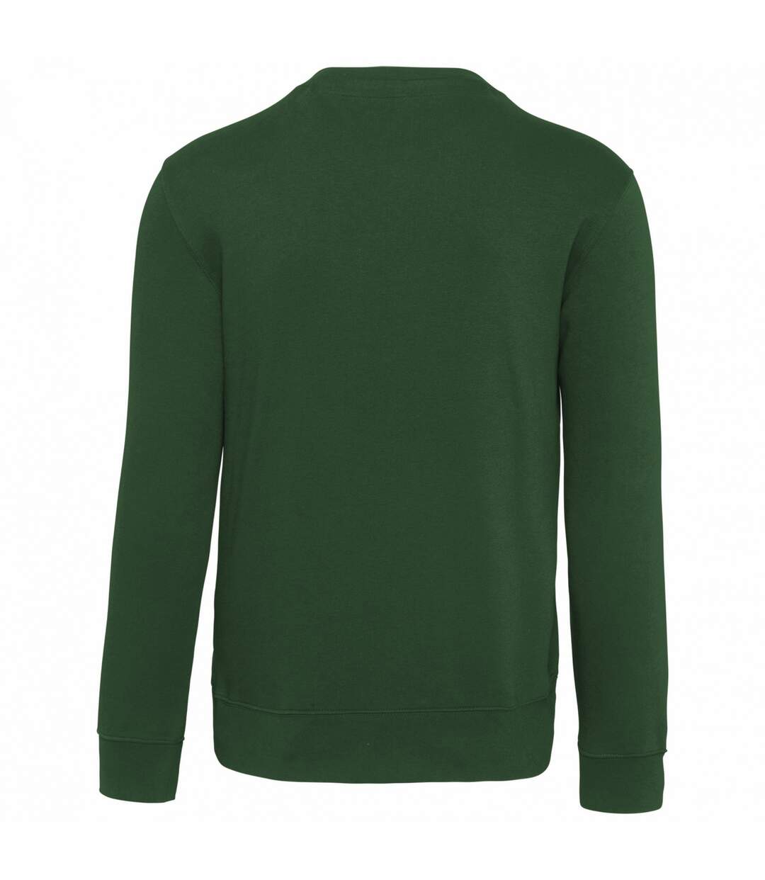 Mens Crew Neck Sweatshirt Forest Green Kariban-2