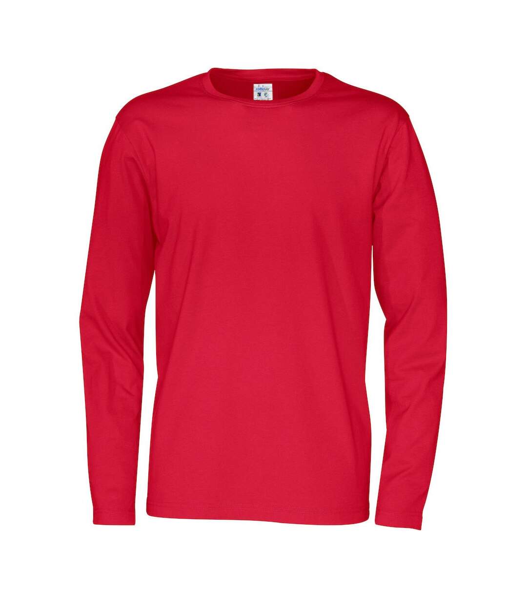 Cottover Mens Long-Sleeved T-Shirt (Red)