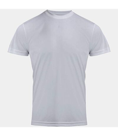 Premier Mens Chefs Coolchecker Short Sleeve T-Shirt (White)