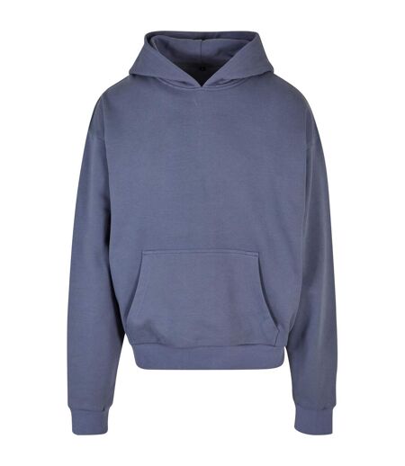 Sweat À Capuche Adulte Vieux Bleu Build Your Brand