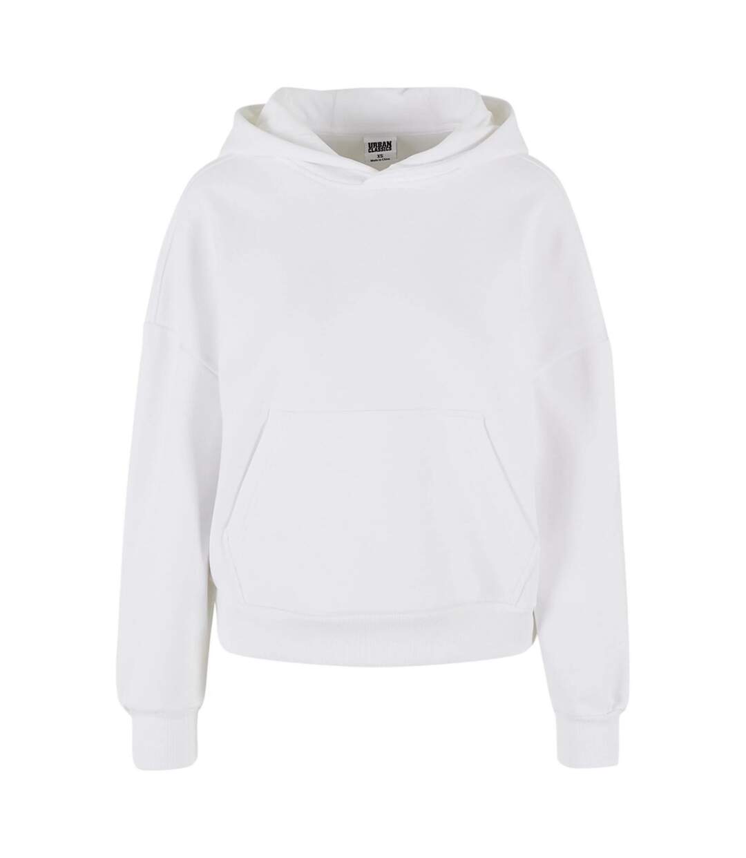 Sweat À Capuche Cozy Femme Blanc Urban Classics-1